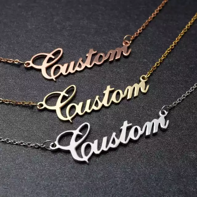 Cherry Classic Personalised Name Necklace