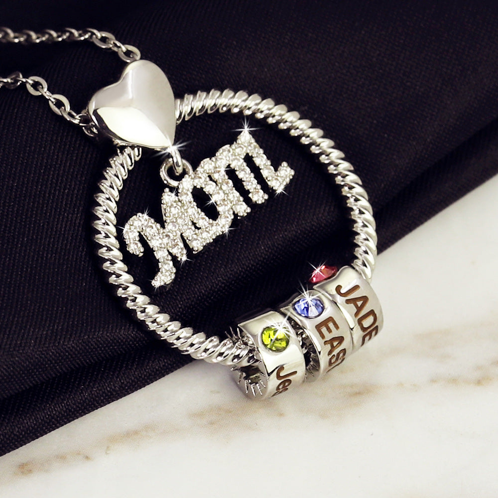 Irene Colorful Rhinestone Necklace