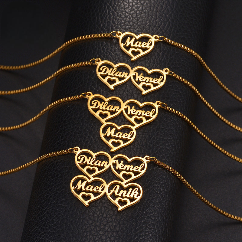Aaliyah Creative Heart Pendant Collarbone Necklace