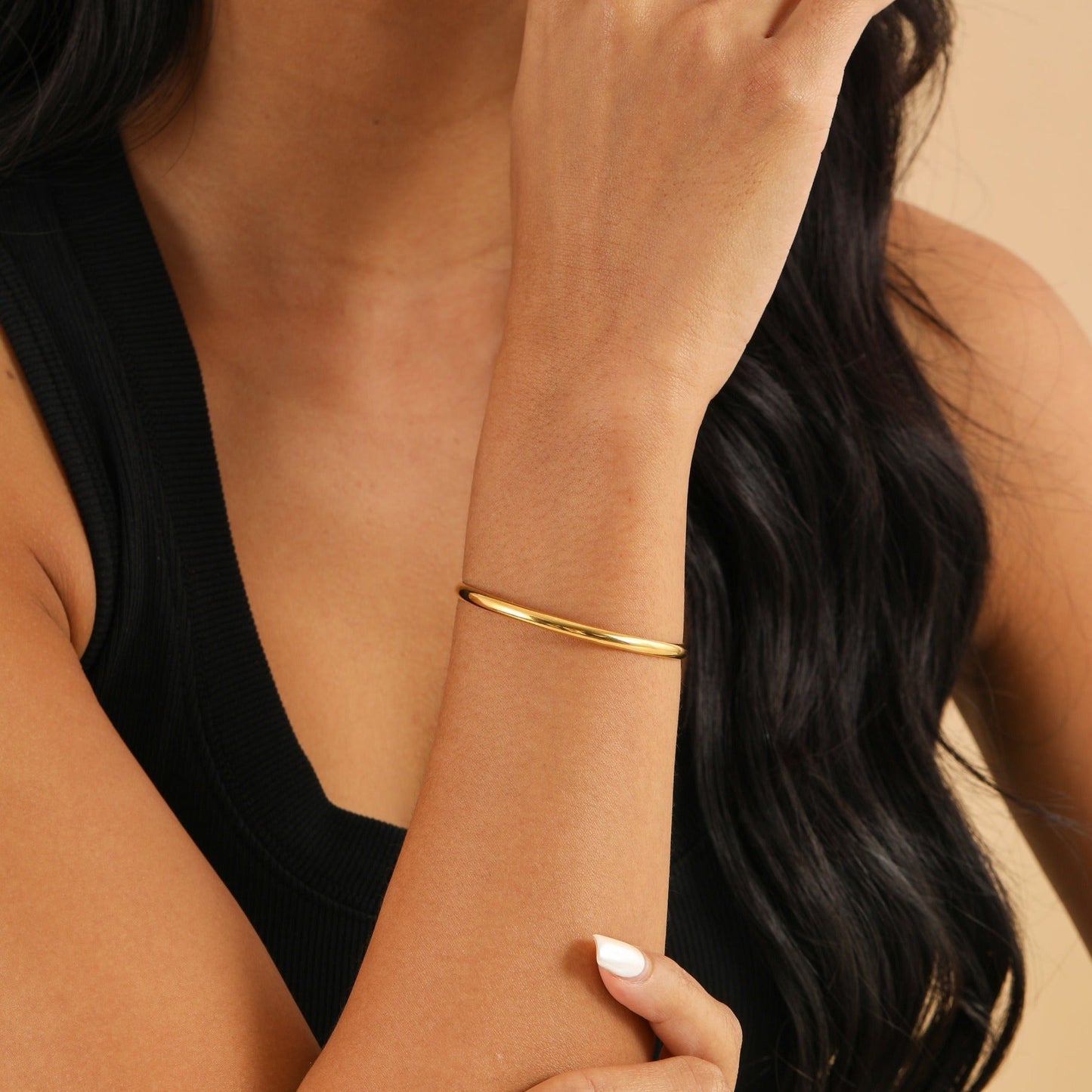 Minimal Bangle Bracelet