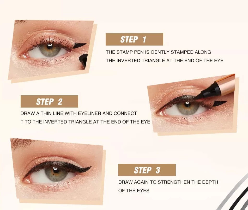 Naomi Perfect Eyeliner in 1 Minute: ODALIT™ Eyeliner Stamp