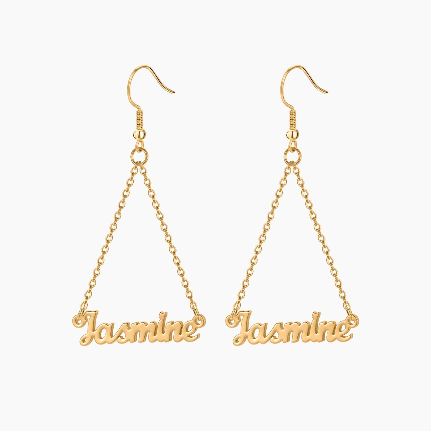 Name Dangle Earrings