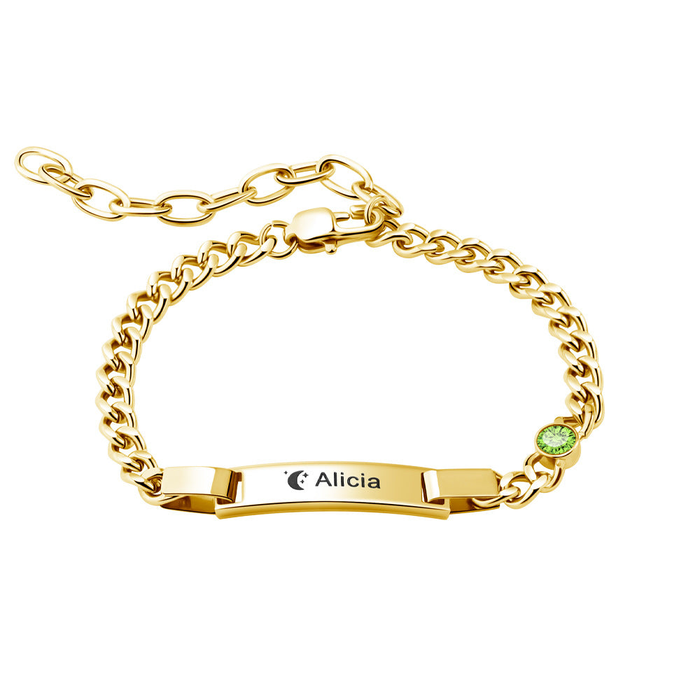 Personalized Engraved Children's Bracelet