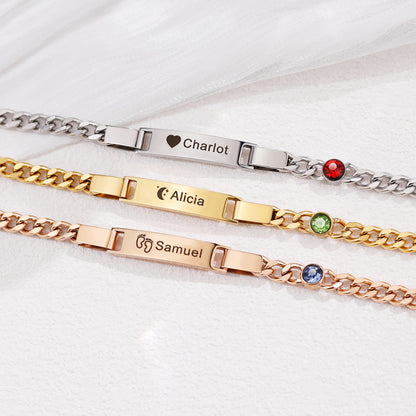 Personalized Engraved Children's Bracelet