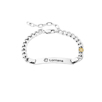 Personalized Engraved Children's Bracelet