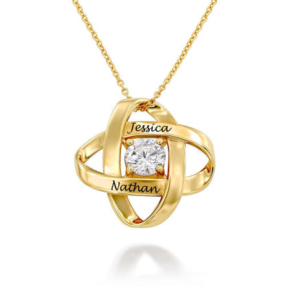 Emily Four-Leaf Clover Pendant Necklace