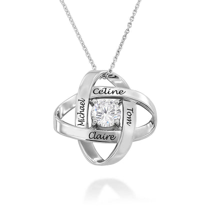Emily Four-Leaf Clover Pendant Necklace
