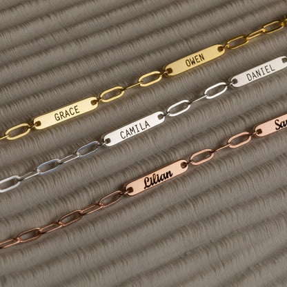 Chloe Multi-Name Pendant Necklace