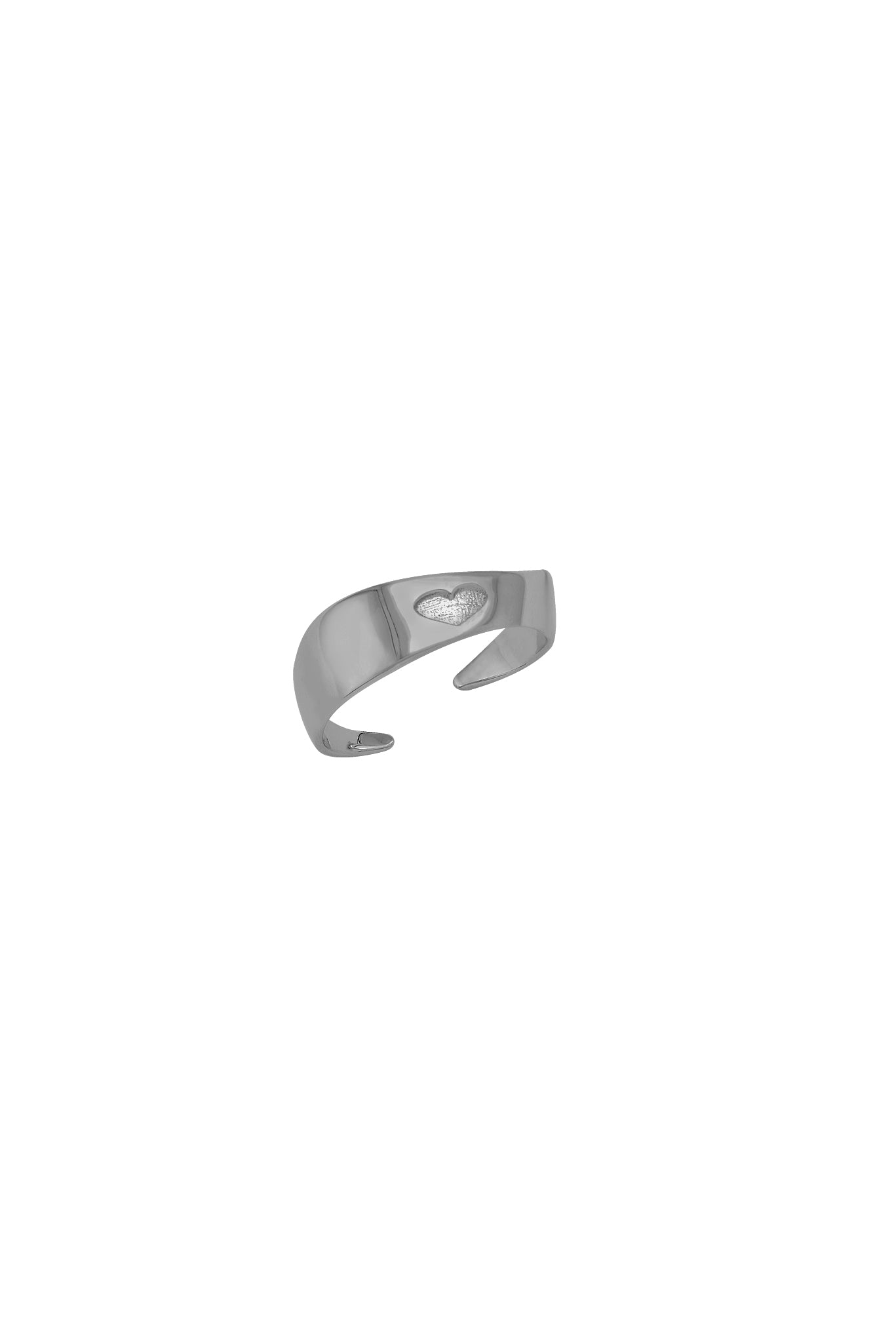 Large Personalized Agape Ring