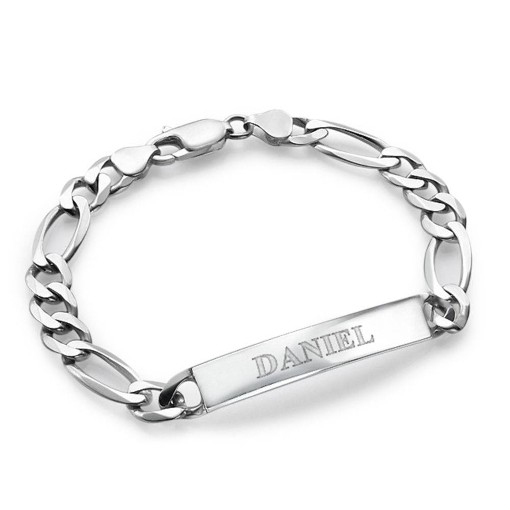 Amigo ID Bracelet for Men in Sterling Silver